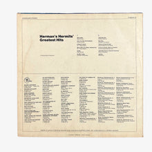 Load image into Gallery viewer, LP. Herman's Hermits. Greatest Hits

