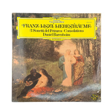 Cargar imagen en el visor de la galería, LP. Franz Liszt, Daniel Barenboim. Liebesträume • 3 Sonetti Del Petrarca • Consolations
