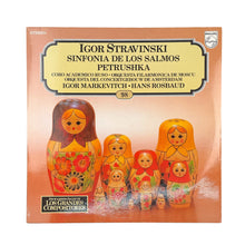 Laden Sie das Bild in den Galerie-Viewer, LP. Igor Stravinsky - Государственный Академический Русский Хор Им. А. В. Свешникова · Moscow Philharmonic Orchestra · Concertgebouworkest - Igor Markevitch · Hans Rosbaud. Sinfonía De Los Salmos / Petrushka
