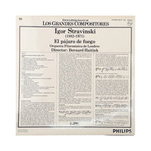 이미지를 갤러리 뷰어에 로드 , LP. Igor Stravinsky / London Philharmonic Orchestra / Bernard Haitink. El Pájaro De Fuego
