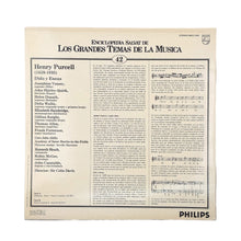 画像をギャラリービューアに読み込む, LP. Henry Purcell. Dido y Eneas
