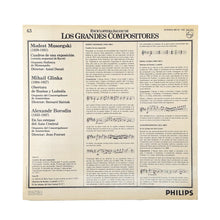 Cargar imagen en el visor de la galería, LP. Modest Mussorgsky. Cuadros De Una Exposición / Obertura De Ruslan Y Ludmila / En Las Estepas Del Asia Central

