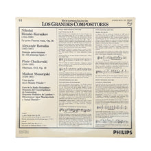 Cargar imagen en el visor de la galería, LP. Nikolai Rimsky-Korsakov - Alexander Borodin, Pyotr Ilyich Tchaikovsky, Modest Mussorgsky. La Gran Pascua Rusa / Danzas Polovtsianas de "El Príncipe Igor" / Obertura 1812 / Una Noche En El Monte Pelado
