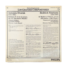 Laden Sie das Bild in den Galerie-Viewer, LP. Antonín Dvořák, Bedřich Smetana, Radio-Symphonie-Orchester Berlin, Lorin Maazel, Concertgebouworkest, Bernard Haitink. Sinfonía No. 9 En Mi Menor, Op. 95 "Del Nuevo Mundo" - El Moldava
