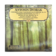 Laden Sie das Bild in den Galerie-Viewer, LP. Antonín Dvořák - Maurice Gendron, London Philharmonic Orchestra, Bernard Haitink. Concierto Para Violoncelo En Si Menor, Op. 104 / Bosques Silenciosos, Op. 68 No. 5 / Rondo En Sol Menor, Op. 94
