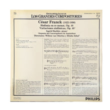 Charger l'image dans la galerie, LP. César Franck - Willem Van Otterloo, Eliahu Inbal, Concertgebouworkest. Sinfonia En Re Menor, Op.48 / Variaciones Sinfónicas, Op. 46

