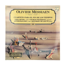 Charger l'image dans la galerie, LP. Olivier Messiaen. Cuarteto Para El Fin De Los Tiempos

