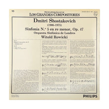 Cargar imagen en el visor de la galería, LP. Dmitri Shostakovich, London Symphony Orchestra - Witold Rowicki. Sinfonia N.º 5 En Re Menor, Op.47
