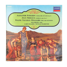 Charger l'image dans la galerie, LP. Alexander Scriabin / Jean Sibelius / Ralph Vaughan Williams. Poema Del Extasis, Op.54 / Karelia, Suite Op.11 / The Lark Ascending
