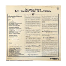 Load image into Gallery viewer, LP. Giacomo Puccini. Turandot - Madama Butterfly - Manon Lescaut - Tosca (Selecciones)
