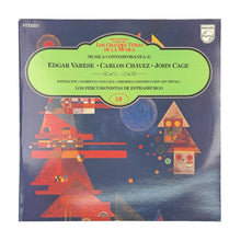 Laden Sie das Bild in den Galerie-Viewer, LP. Edgard Varèse / Carlos Chávez / John Cage - Les Percussions De Strasbourg. Ionización / Tambuco / Toccata / Primera Construcción (En Metal)
