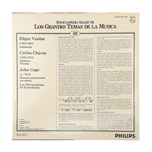Laden Sie das Bild in den Galerie-Viewer, LP. Edgard Varèse / Carlos Chávez / John Cage - Les Percussions De Strasbourg. Ionización / Tambuco / Toccata / Primera Construcción (En Metal)
