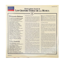 Load image into Gallery viewer, LP. Benjamin Britten / Leoš Janáček. El Sueño De Una Noche De Verano (Seleccion) / Kata Kabanova (Seleccion)
