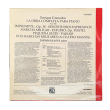 Laden Sie das Bild in den Galerie-Viewer, LP. Enrique Granados  Piano: Thomas Rajna. La Obra Completa Para Piano - Vol. VII
