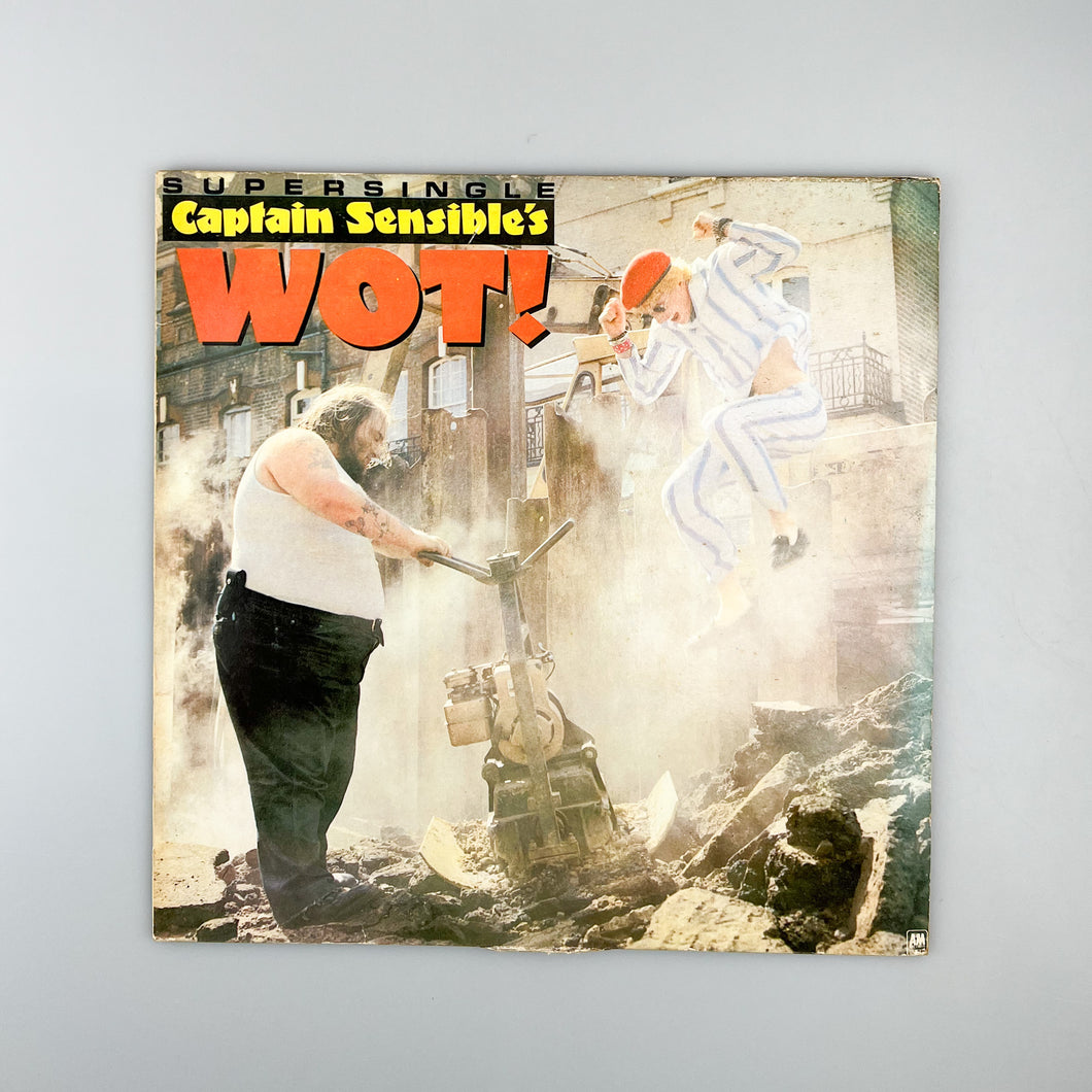 MAXI LP. Captain Sensible. Wot!