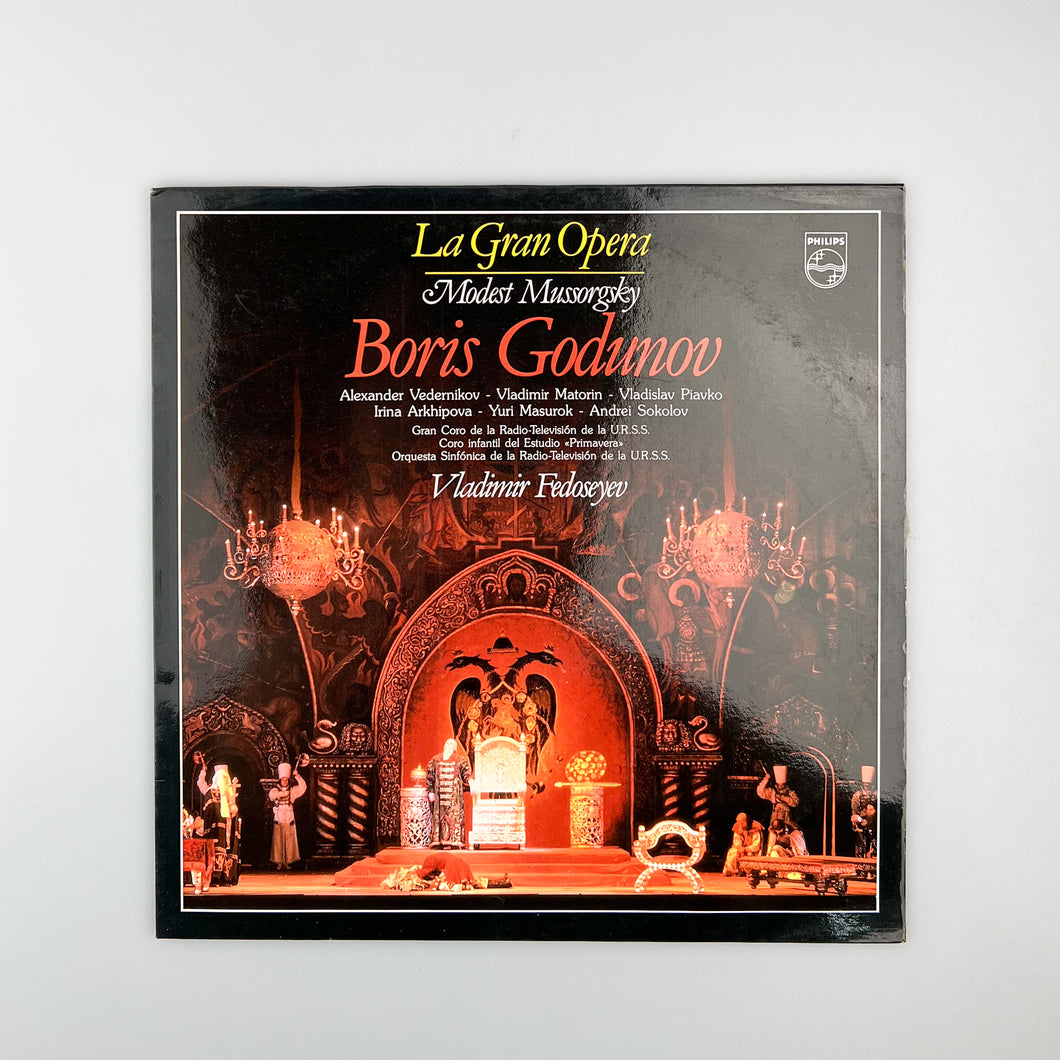 LP. Mussorgsky, Vladimir Fedoseyev. Boris Godunov (Selección)