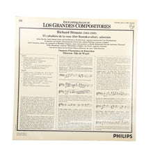 画像をギャラリービューアに読み込む, LP. Richard Strauss - Edo de Waart, Rotterdams Philharmonisch Orkest. El Caballero De La Rosa (Selección)
