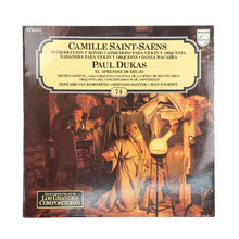 画像をギャラリービューアに読み込む, LP. Camille Saint-Saëns, Paul Dukas. Introducción Y Rondó Caprichoso Para Violín Y Orquesta, Op.28 · Habanera Para Violín Y Orquesta Op.83 · Danza Macabra, Op.40 · El Aprendiz De Brujo
