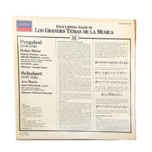 Cargar imagen en el visor de la galería, LP. Giovanni Battista Pergolesi / Franz Schubert. La Musica Religiosa (y 2)

