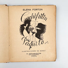 Cargar imagen en el visor de la galería, Cuchifritin y Paquito, Elena Fortún. 1940
