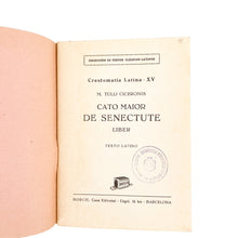 Laden Sie das Bild in den Galerie-Viewer, Cato Maior de Senectute, Latin, M. Tulli Ciceronis
