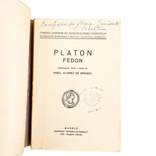 이미지를 갤러리 뷰어에 로드 , Fedon, Edición Bilingüe, Platon
