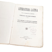 Load image into Gallery viewer, Literatura Latina, P. Galindo Romeo
