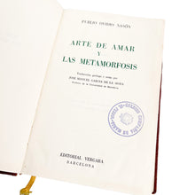 Load image into Gallery viewer, Arte de Amar, Las Metamorfosis, Ovidio
