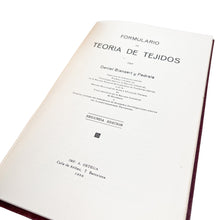Laden Sie das Bild in den Galerie-Viewer, Formulario de Teoría de Tejidos, Daniel Branxart
