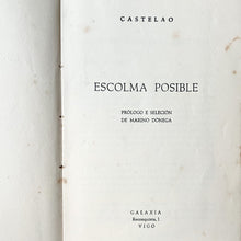 Load image into Gallery viewer, Escolma Posible Castelao, Editorial Galaxia.
