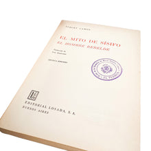 Load image into Gallery viewer, El Mito de Sisifo, El Hombre Rebelde, Albert Camus
