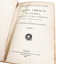 이미지를 갤러리 뷰어에 로드 , Doña Urraca de Castilla, Tomo I y II, N. Villoslada
