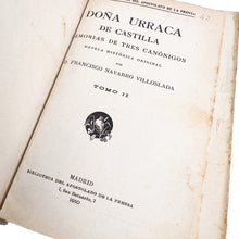 이미지를 갤러리 뷰어에 로드 , Doña Urraca de Castilla, Tomo I y II, N. Villoslada
