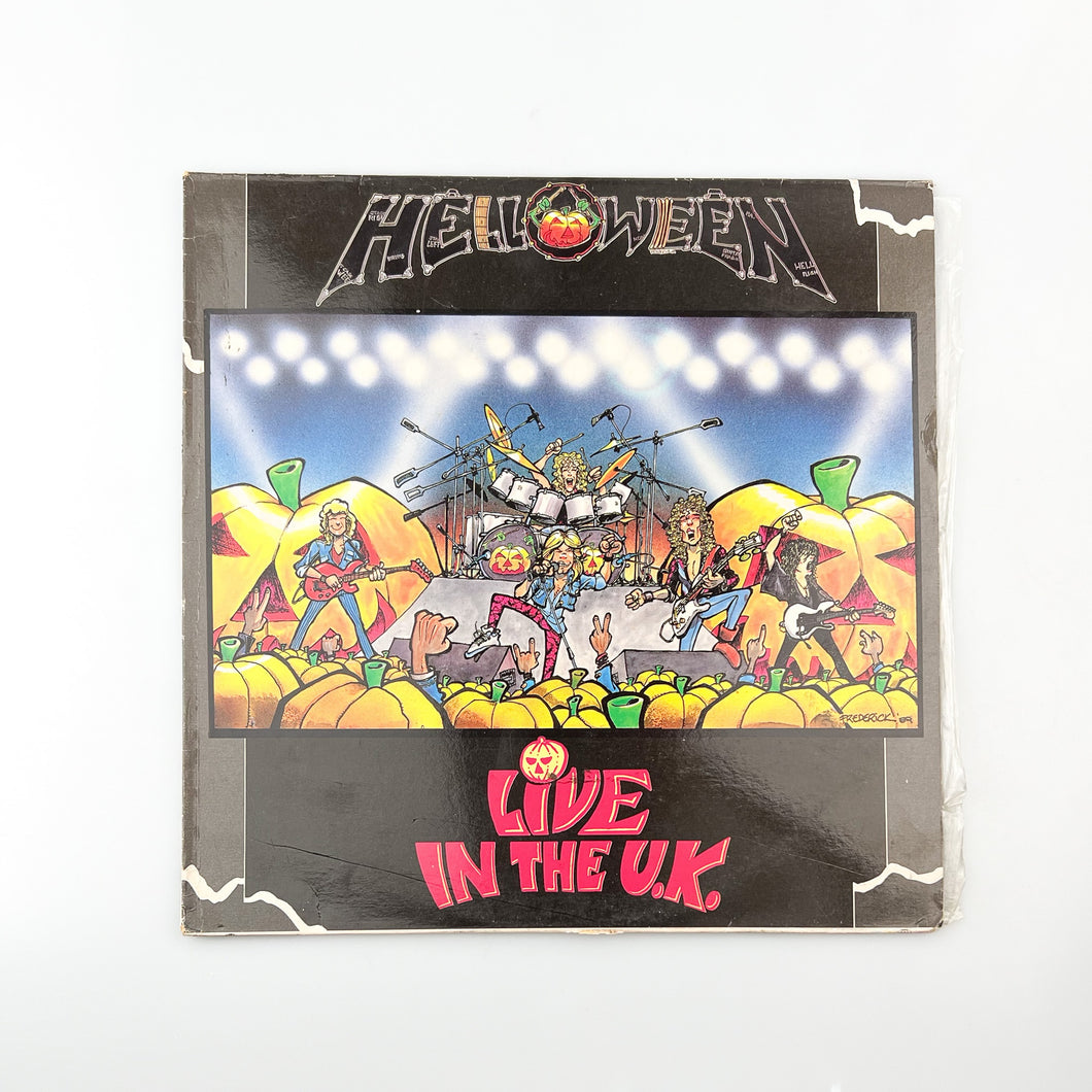 LP. Helloween. Live In The U.K.