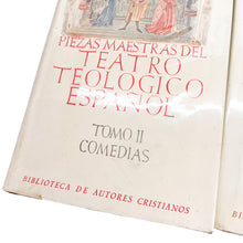 Charger l'image dans la galerie, Piezas Maestras del Teatro Teológico Español Tomo I y II, Nicolás González Ruiz
