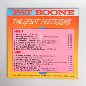 LP. Pat Boone. The Great Pretender