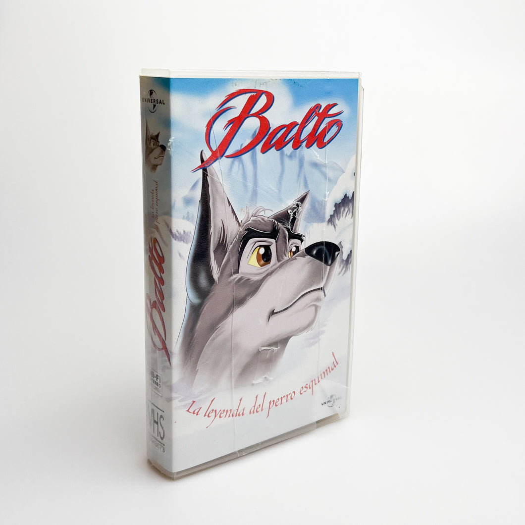 VHS. Balto, La Leyenda del Perro Esquimal