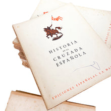 이미지를 갤러리 뷰어에 로드 , Historia de la Cruzada Española, 36 Tomos en 8 Volumenes
