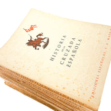 이미지를 갤러리 뷰어에 로드 , Historia de la Cruzada Española, 36 Tomos en 8 Volumenes
