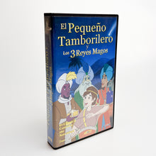 Load image into Gallery viewer, VHS. El pequeño tamborilero y los 3 Reyes Magos
