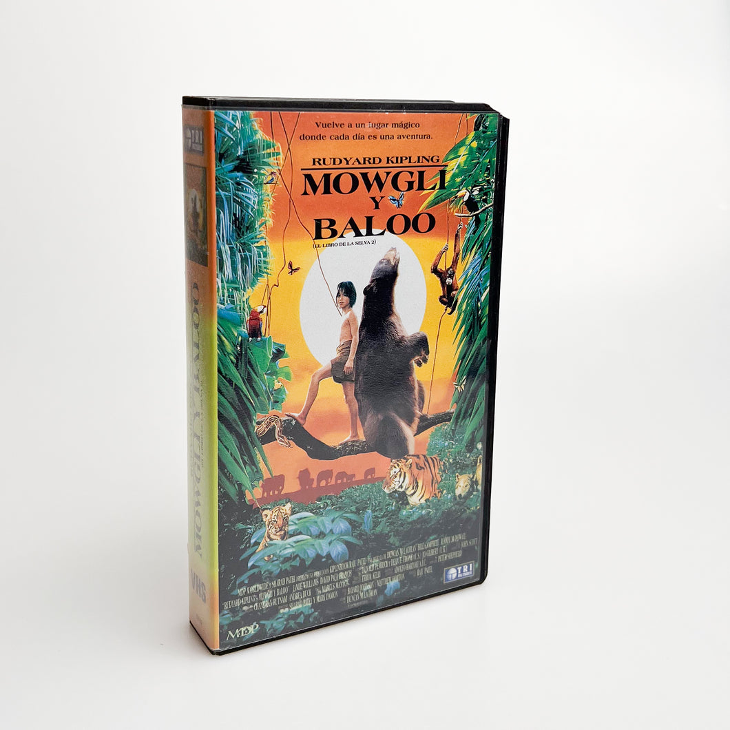 VHS. Mowgli y Baloo..