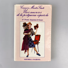 Laden Sie das Bild in den Galerie-Viewer, Usos amorosos de la postguerra española. Carmen Martín Gaite.
