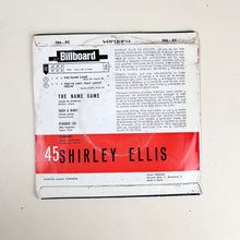 画像をギャラリービューアに読み込む, EP. Shirley Ellis. The Name Game = Juego De Palabras +3
