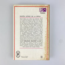 Laden Sie das Bild in den Galerie-Viewer, Greguerías, Selección 1910-1960. Ramón Gomez de la Serna. Austral.
