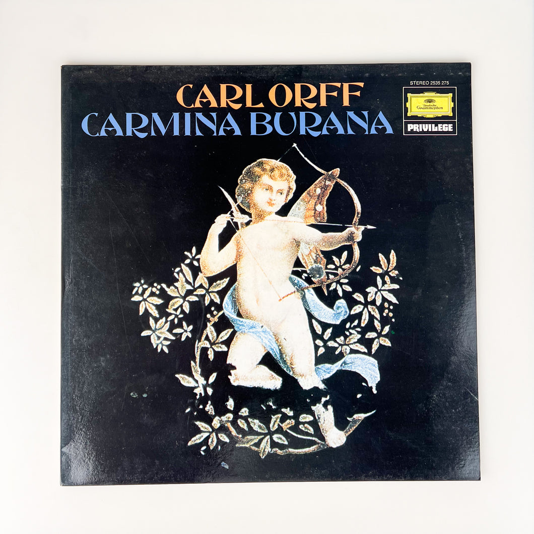 LP, Gat. Carl Orff. Herbert Kegel. Carmina Burana