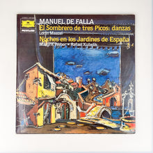 이미지를 갤러리 뷰어에 로드 , LP. Manuel de Falla. El Sombrero De Tres Picos: Danzas - Noches En Los Jardines De España.
