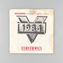 이미지를 갤러리 뷰어에 로드 , SINGLE. Eurythmics. Sexcrime (Nineteen Eighty-Four)
