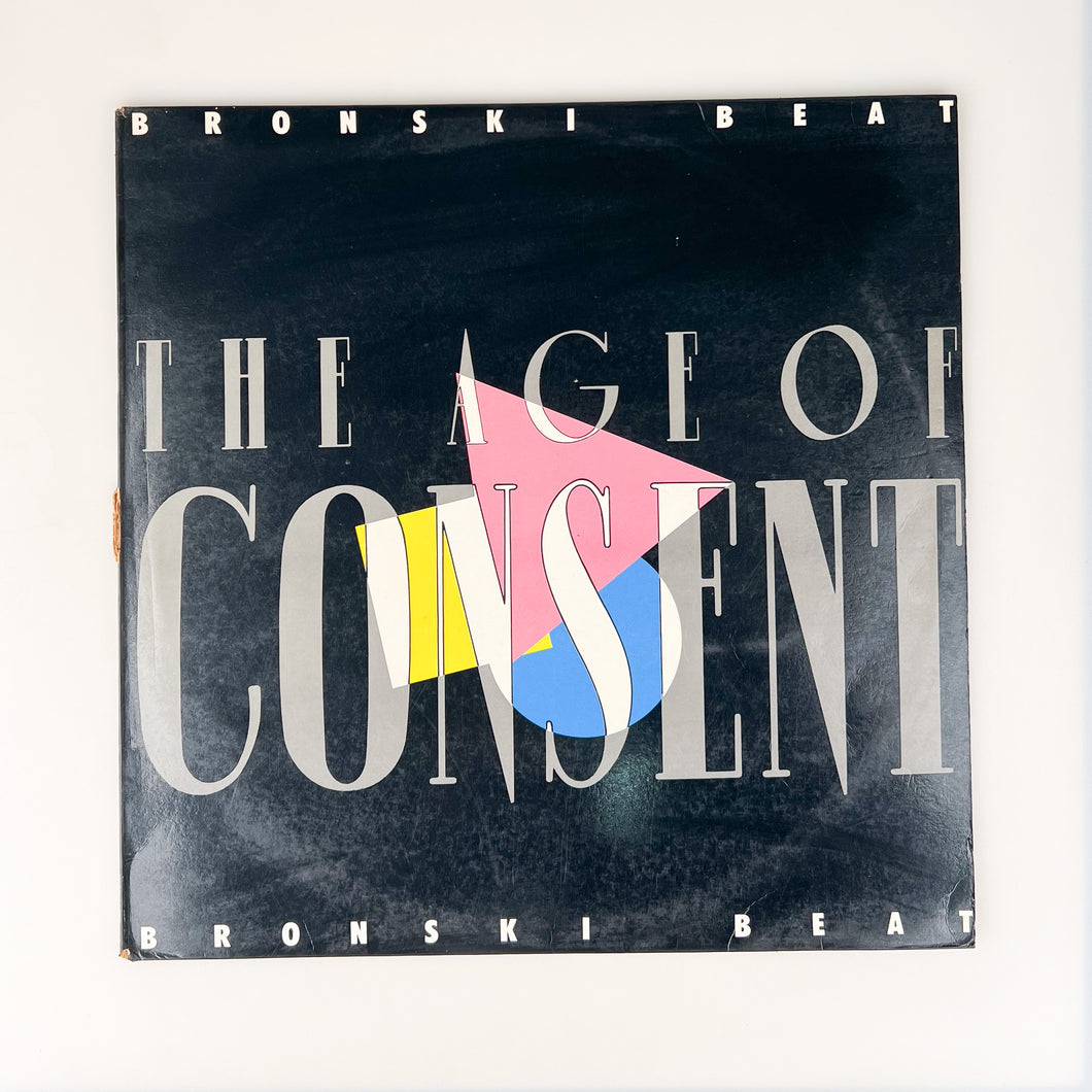 LP. Bronski Beat. The Age Of Consent