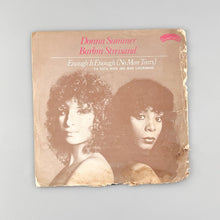 이미지를 갤러리 뷰어에 로드 , SINGLE. Donna Summer / Barbra Streisand. Enough Is Enough (No More Tears)
