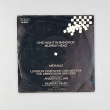 画像をギャラリービューアに読み込む, SINGLE. Murray Head. One Night In Bangkok.
